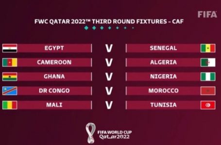 Qatar 2022: CAF releases world cup play off fixtures