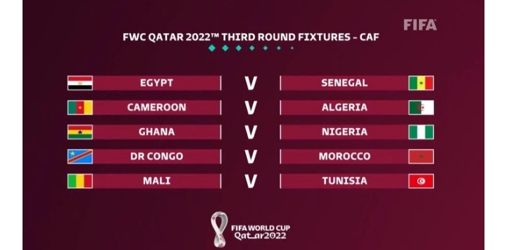 Qatar 2022: CAF releases world cup play off fixtures