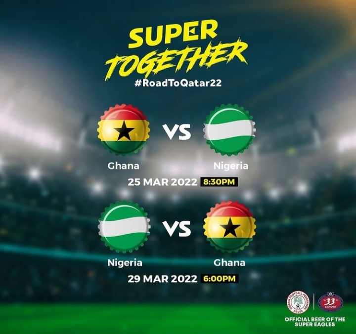 CAF W/Cup Playoffs: The black stars host the Super Eagles in Kumasi