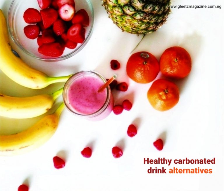 Healthy cabonated drinks or soda alternatives