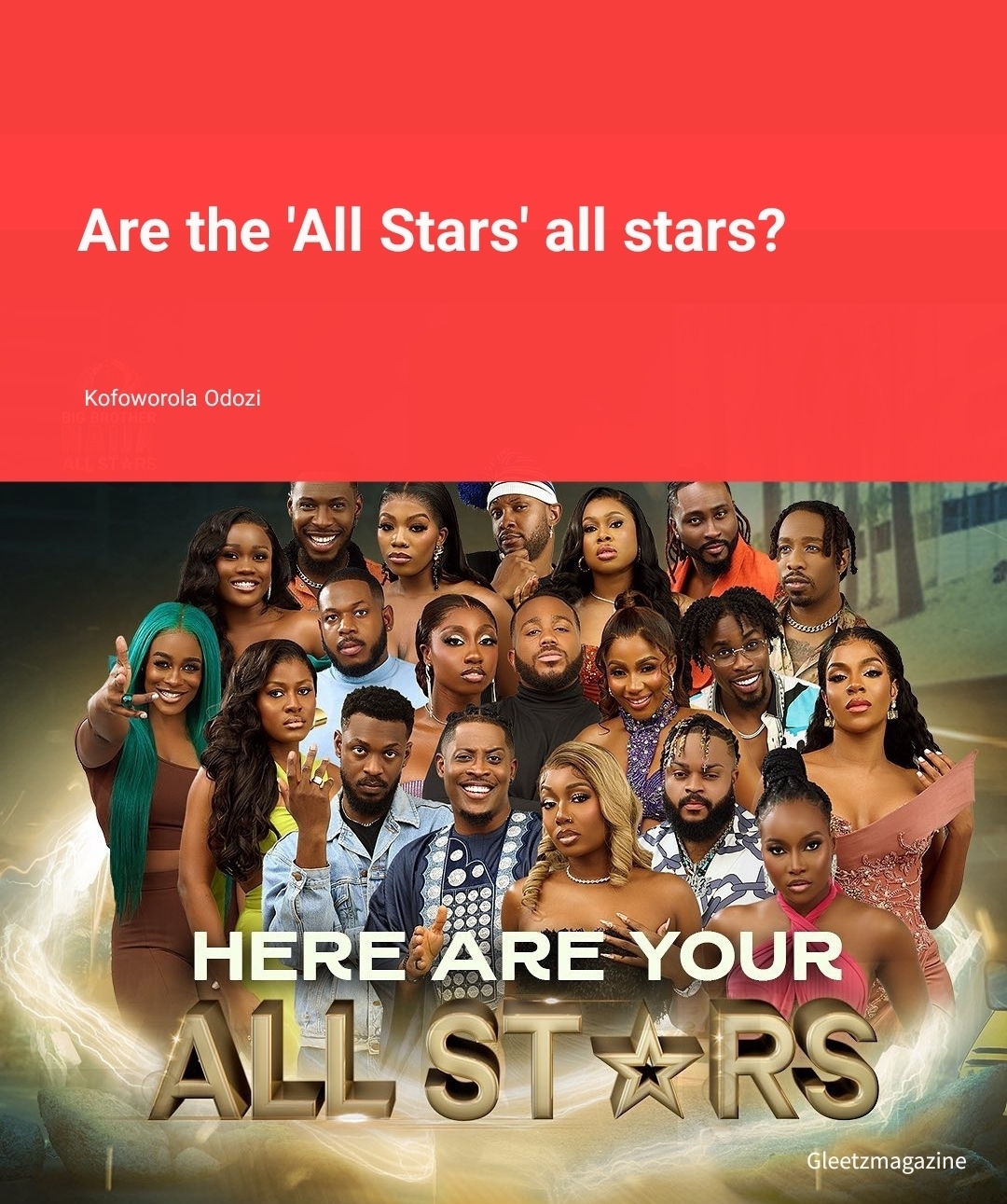 Bbnaija gist: Are the ‘All Stars’ all stars?
