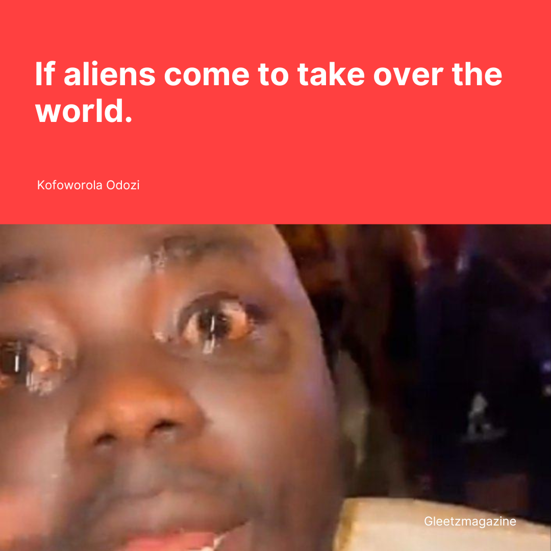 If Aliens Come to Take Over the World