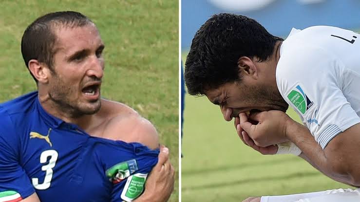 TODAY IN HISTORY: Luis Suarez Shocked The Football World After ‘Biting’ Opponents Shoulder In The World Cup