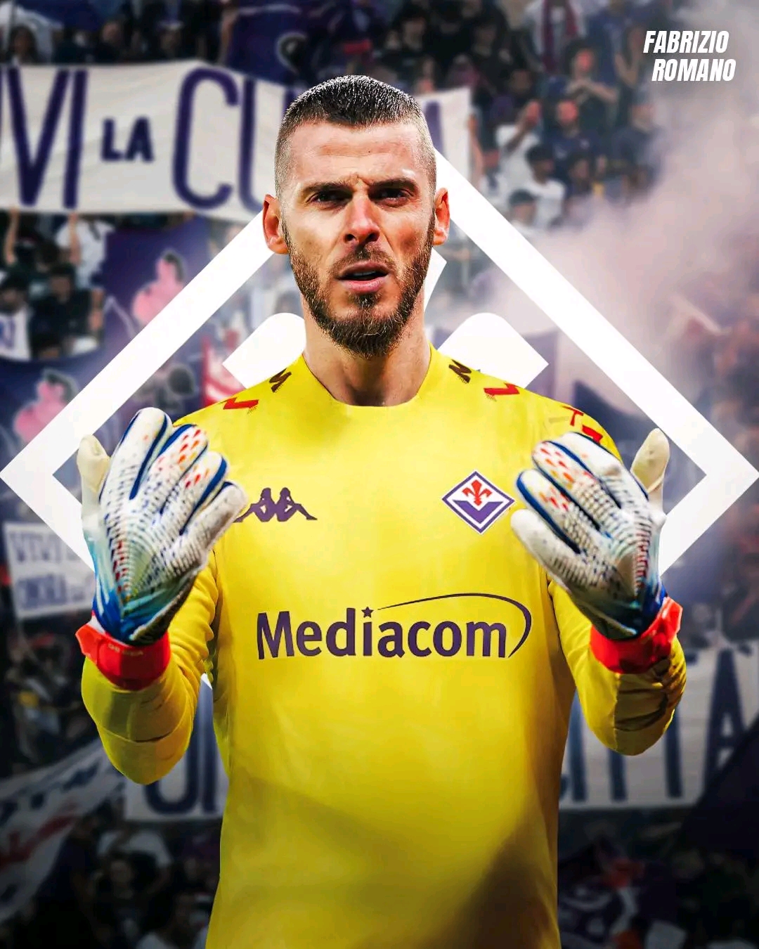 David De Gea Signs New Contract With Fiorentina