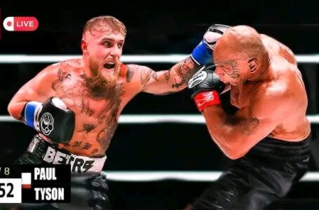 Jake Paul Defeats Former Heavyweight World Champion Mike Tyson in Exhibition Fight