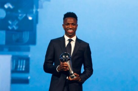 Vinicius Jr Wins FIFA Best Men’s Player of the Year Award